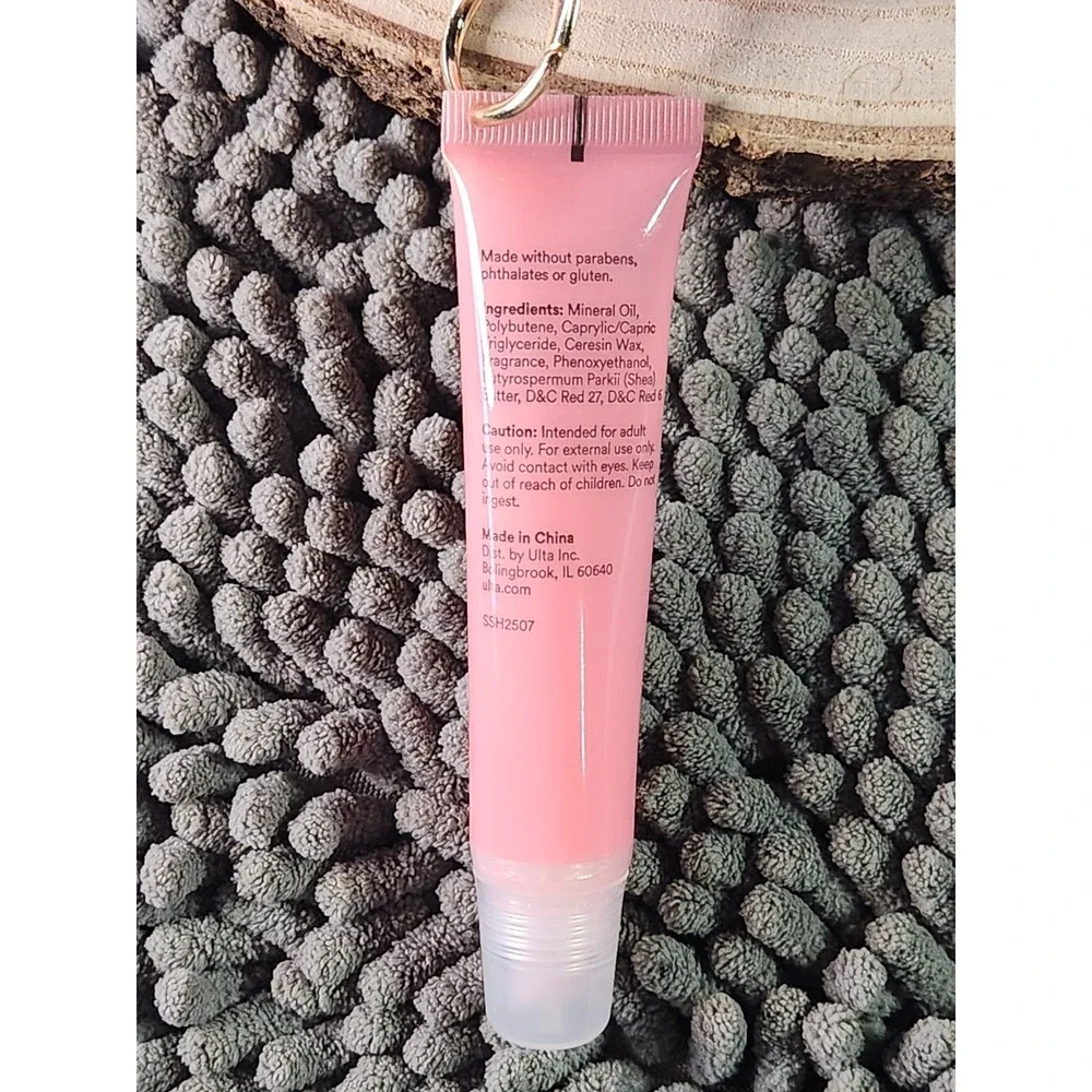 Ulta Sweet and Shimmer Hand Cream Frosted Coconut Shimmer Keychain Lip Balm